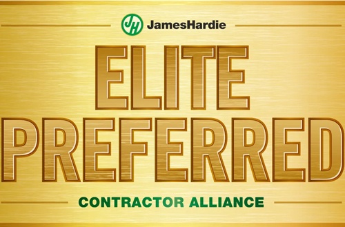 James Hardie Elite Preferred Contractor Alliance