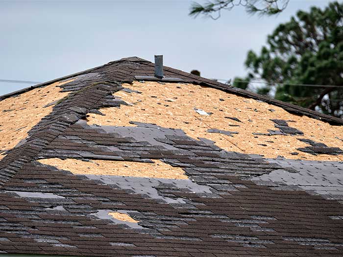 Damaged Roof Image